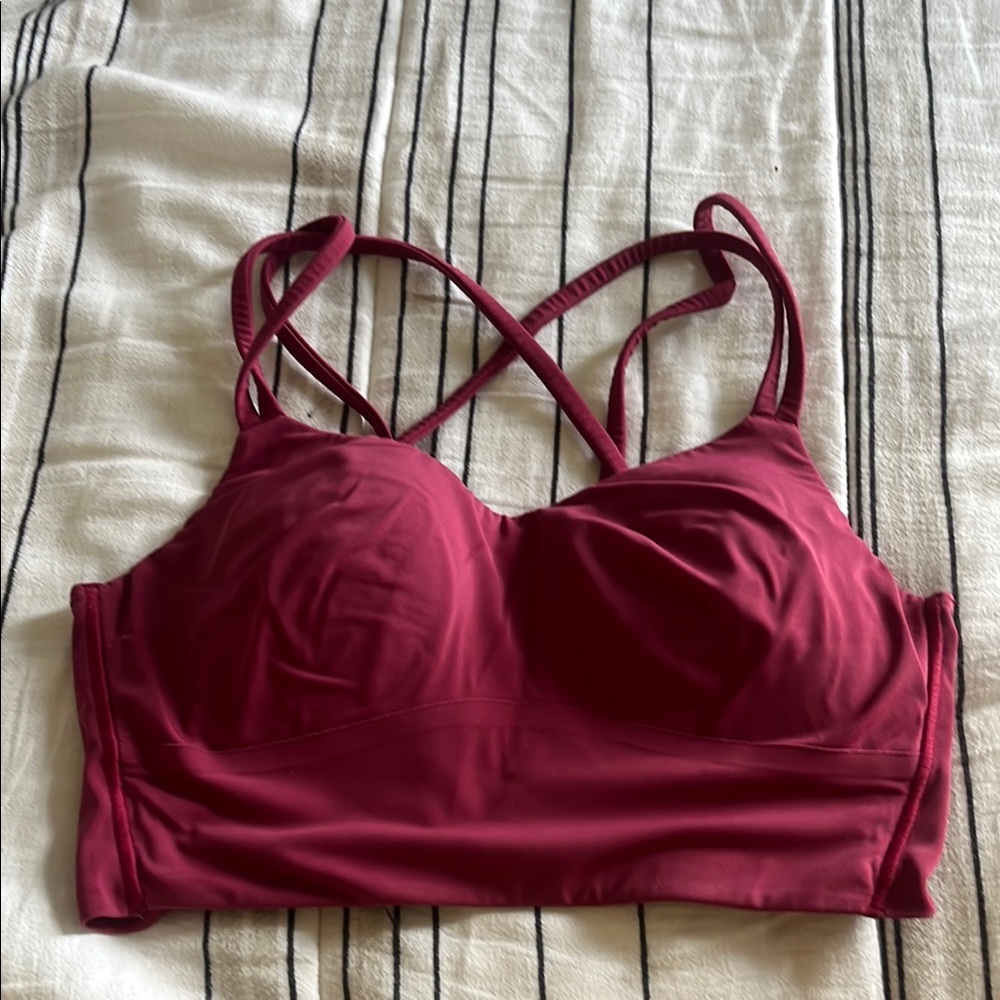 Women's Burgundy Bralette